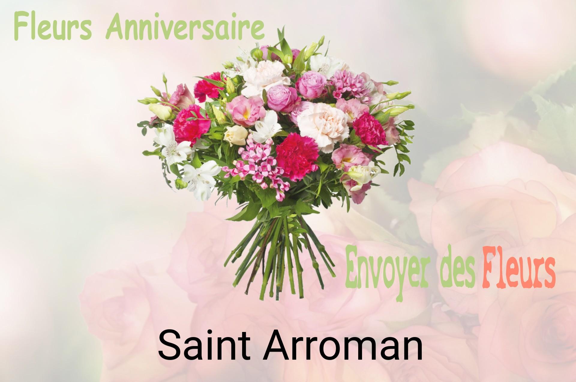 Bouquet de fleurs d’anniversaire livré à Saint-Arroman