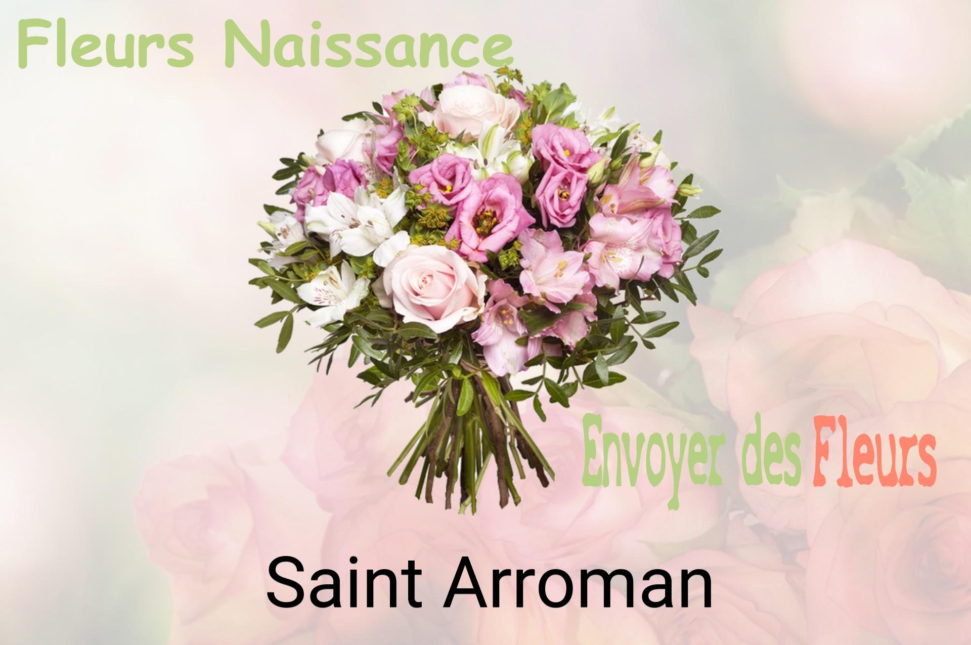 Bouquet de fleurs de naissance livré à Saint-Arroman